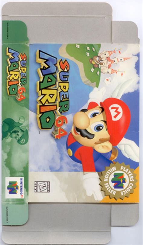 Super Mario 64 Nintendo 64 Players Choice Box For Sale Dkoldies