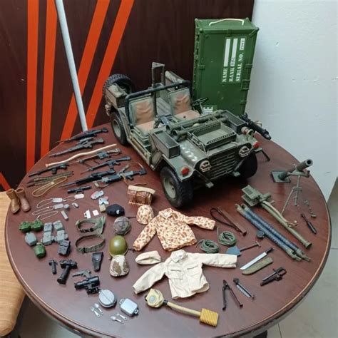 21st Century Ultimate Soldier Ww2 16th Scale Us Army Jeep W2 Soldiers