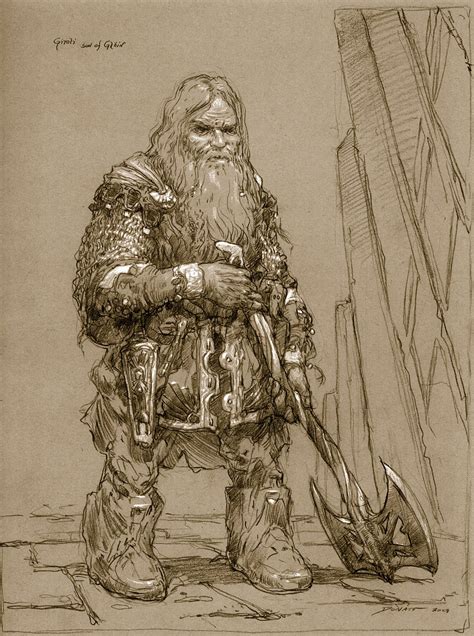 Gimli Son Of Gloin Donato Giancola Fantasy Dwarf Fantasy Artist