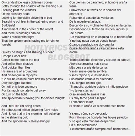 top lyrics translated canciones top traducidas the cure lullaby