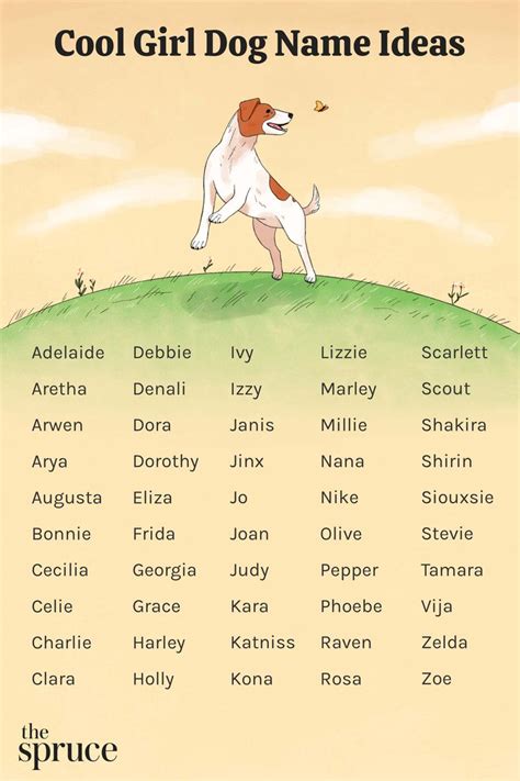 100 Cool Girl Dog Names