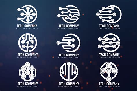 Professional Tech Logo Design Template By Okanmawon Codester