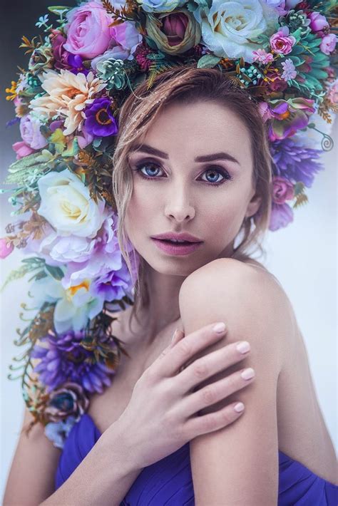 Wedding Headband Floral Headpiece Wedding Floral Headdress Bridal