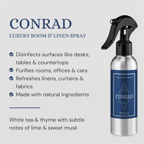 Luxury Room And Linen Spray Hotel Scents 200ml Air Freshener