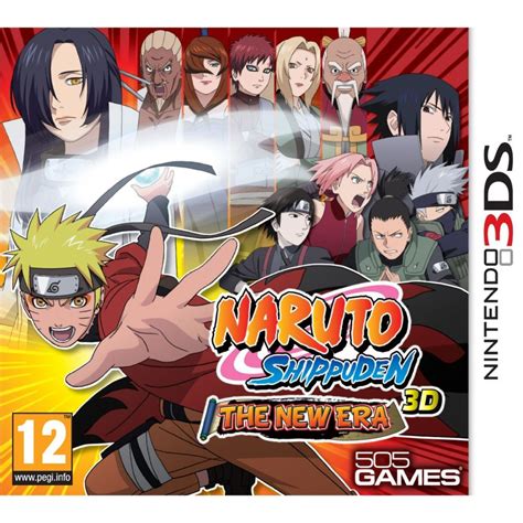 Naruto Shippuden The New Era 3d Nintendo 3ds