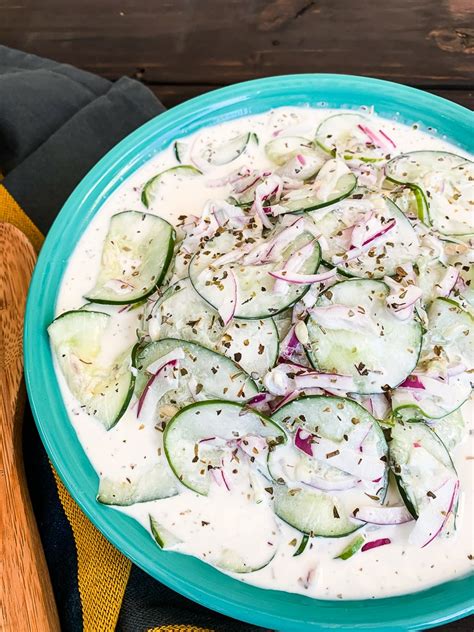 Creamy Cucumber Salad With Mayo The Endless Appetite