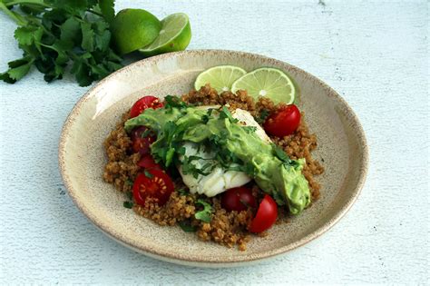 Grilled Cod And Quinoa