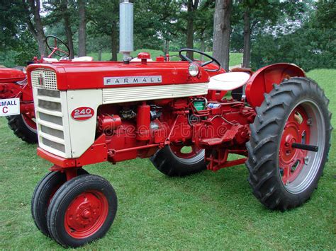 Vintage Farmall Model 240 Farm Tractor Editorial Photo Image 26728056
