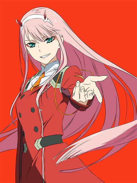 Hot Pictures Of Zero Two From Darling In The Franxx Oxo D Anime