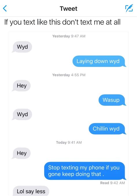 What Do Wydn Mean In Texting Mastery Wiki