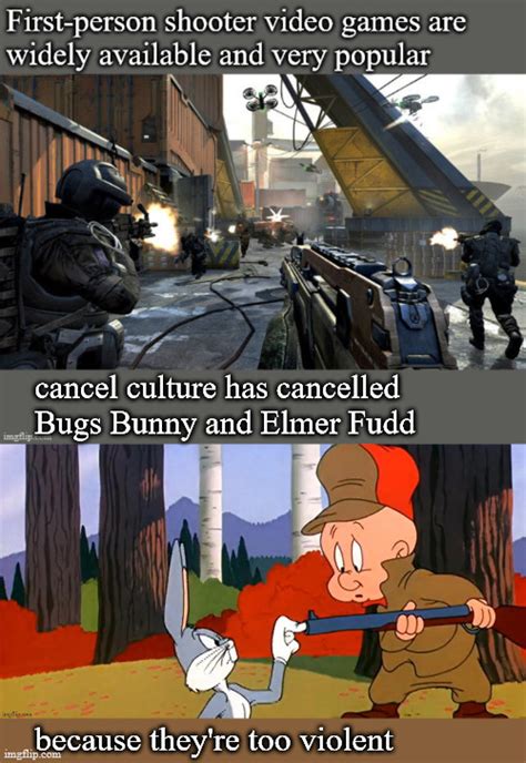 No More Bugs Bunny And Elmer Fudd Imgflip