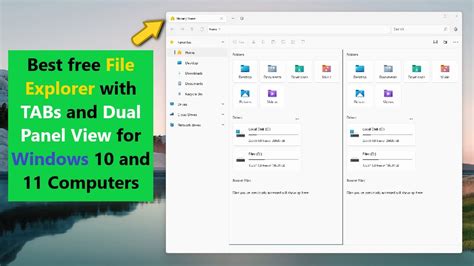 Best Free File Explorer With Tabs And Dual Panel View For Windows 10