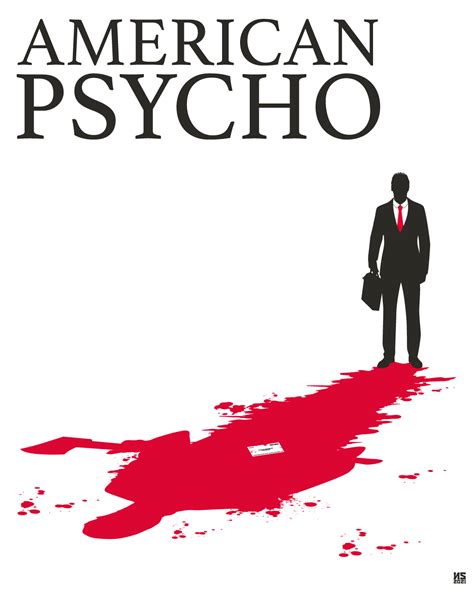 American Psycho Alt Poster Posterspy