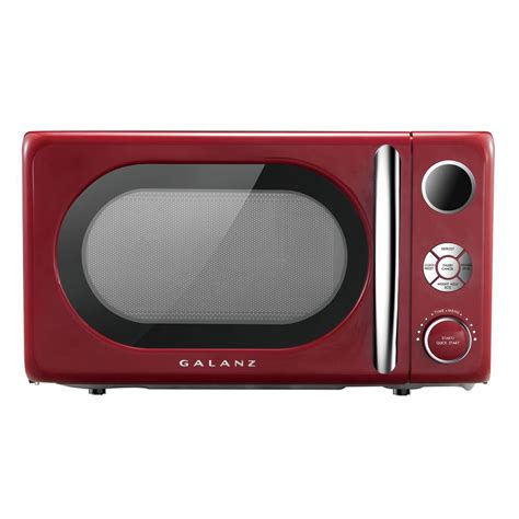 Galanz 07 Cu Ft Retro Red Microwave Oven