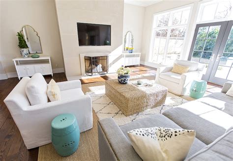 Wine rack, desks, dressers, drawers, entertainment units, futons Seagrass Ottoman Coffee Table - Transitional - living room ...