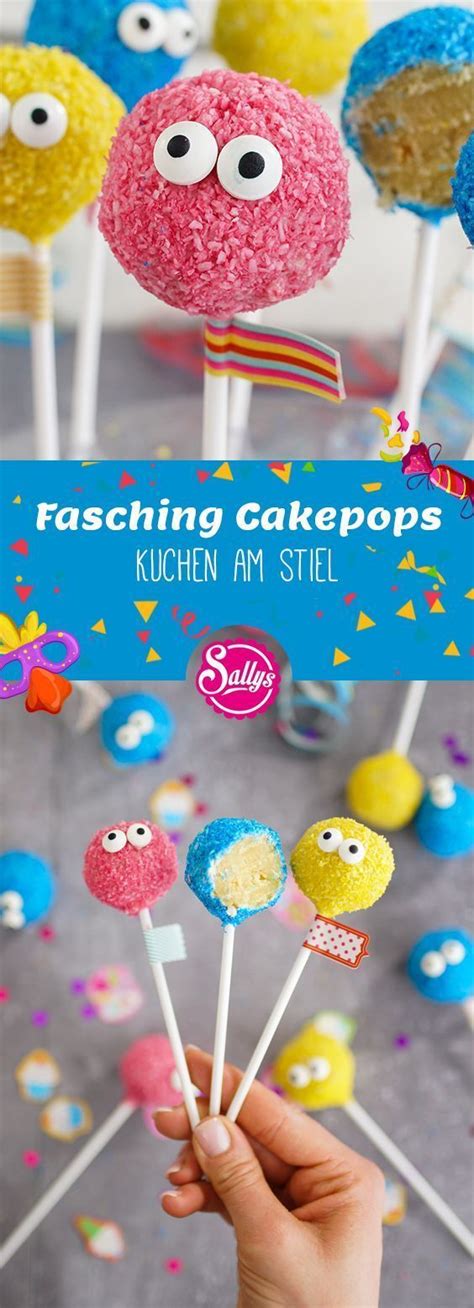 Jetzt ausprobieren mit ♥ chefkoch.de ♥. Fasching: Cakepops - Kuchen am Stiel | Cakepops ...