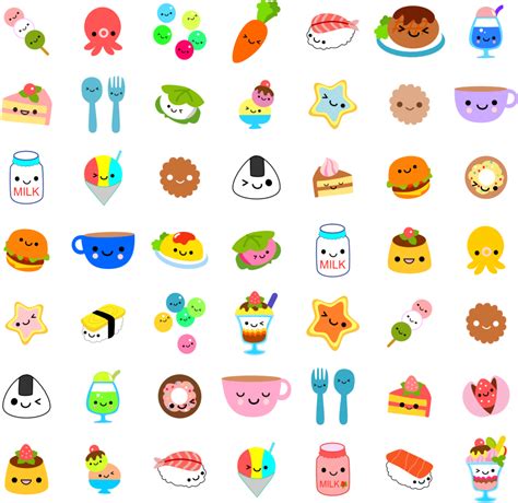 50 Cute Cartoon Food Wallpapers Wallpapersafari