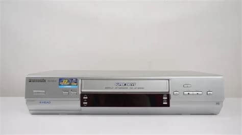 PANASONIC VHS VCR NV MV41 4 HEAD Player Recorder PAL MESECAM NTSC 75