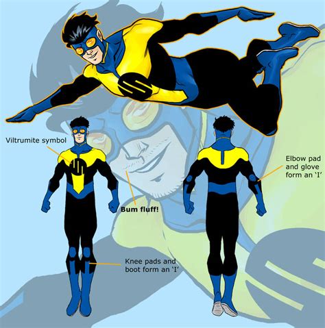 Invincible Redesign 2 By Bloodysamoan On Deviantart