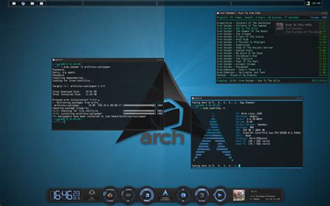 Archlinux With Openbox By Wyrm88 On Deviantart