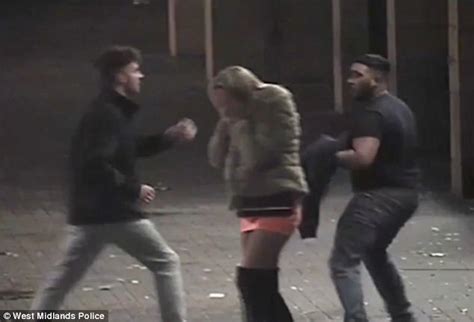 Coventry Woman Staggers After Racist Thugs Break Her Nose Daily Mail