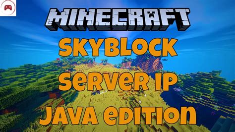How To Join Skyblock Server In Minecraft Java Edition Youtube