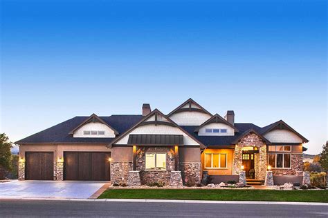 Luxurious Craftsman Home With Car Collectors Garage