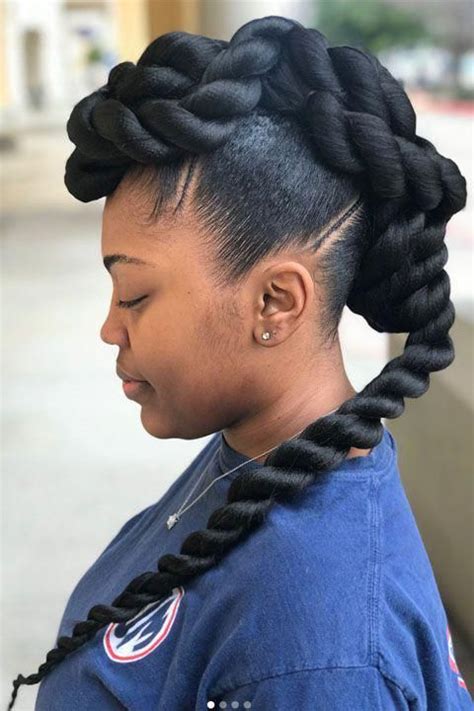 Who said that a woman can't have cool short if you use gels, use only the hair products that were designed for the african american hair. natural hair long ponytail #curlypromhairstyles ...