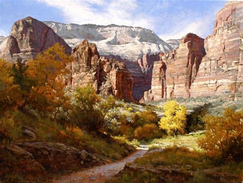 Canyon Majesty By Mark Haworth Western Landscape Landscape Art