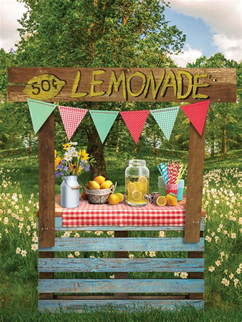 lemonade stand backdrop for photography denny manufacturing