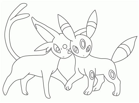 Umbreon Coloring Page Coloring Home Pokemon Coloring Pages