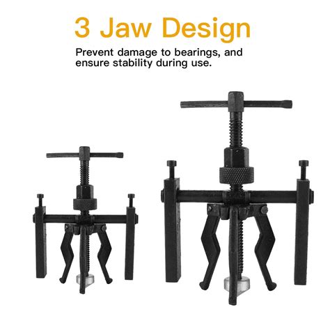 3 Jaw Bearing Puller Gear Extractor 3 Jaw Gear Puller Tool Kit