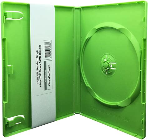 Checkoutstore 6 Premium Standard Single 1 Disc Dvd Cases