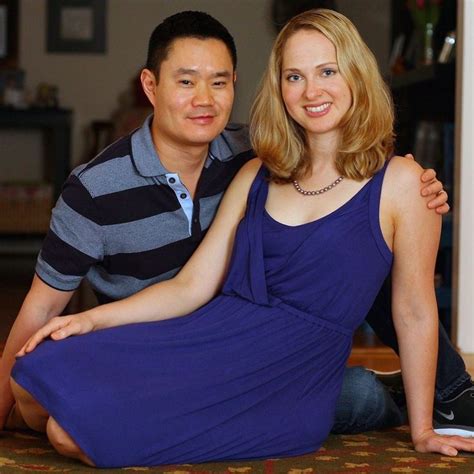 Asian Man With His Beautiful White Wife Amwf Amww Amwfcouple Asian Blonde Couple