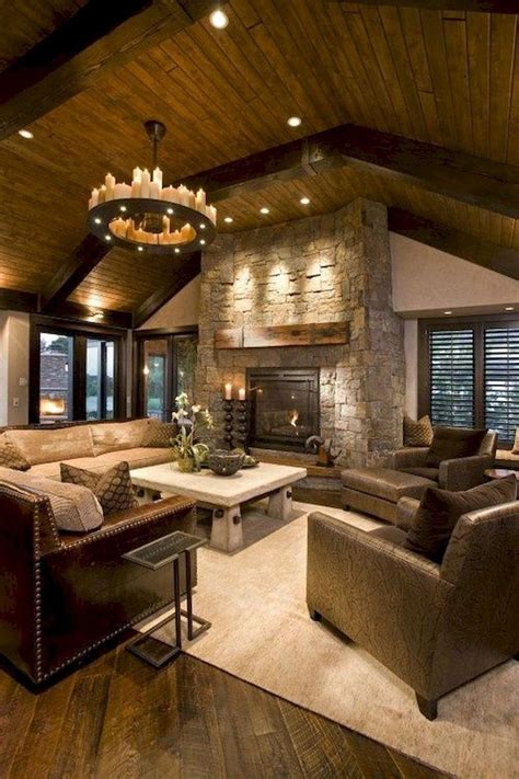 Gorgeous 85 Cozy Rustic Farmhouse Living Room Decor Ideas