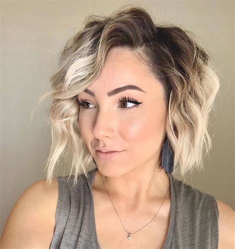 Chloé Brown Short Hair on Instagram The SASS is back today Wavy