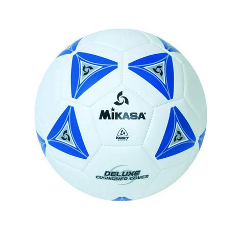 Mikasa No 5 Deluxe Cushioned Soccer Ball Bluewhite