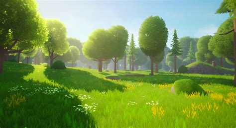 Stylized Forest In Environments Ue Marketplace