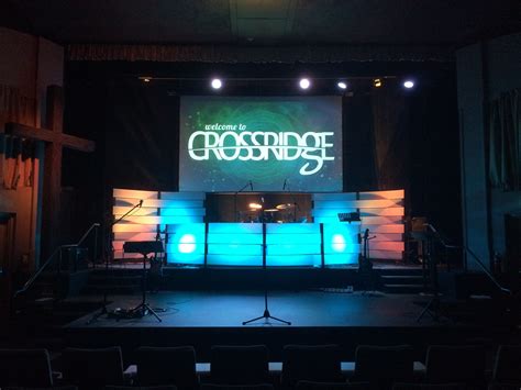 The Wooden Weave Church Stage Design Ideas Scenic Set
