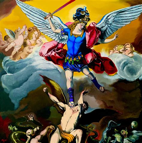 My Remake Of ‘the Fall Of The Rebel Angels Raafs Paintings