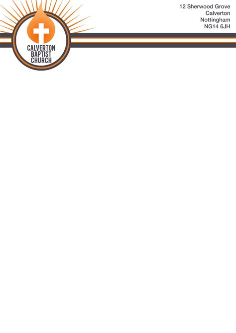 Moreover, i have a good command of computer and management software, and able to communicate with large and small groups with. Nate Welfare FMP Design Practice: Church Letterheads