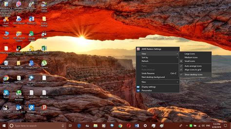How To Show Hide Or Restore Windows 10 Desktop Icons