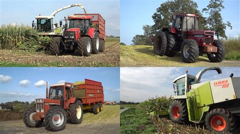 Mais Hakselen En Inkuilen Door Gottemaker En Bosch Met Claas Jaguar En