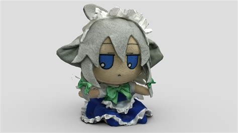 東方 Project Inu Sakuya Doll 3d Scan Download Free 3d Model By
