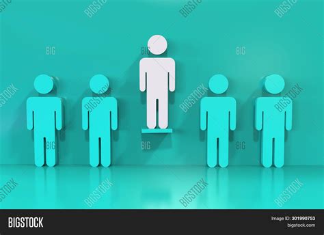 Stand Out Crowd Image And Photo Free Trial Bigstock