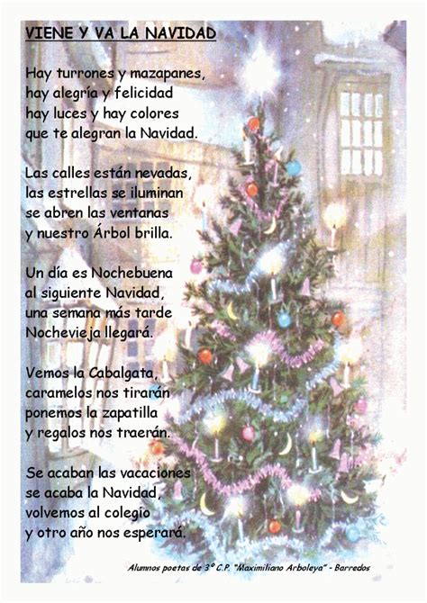 Poemas De Navidad Cortos Para Amigos Y Para La Familia