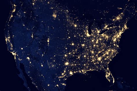 The Nighttime Earth From Space Like Youve Never Seen It