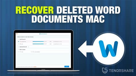 How To Recover Lost Deleted Word Documents On Mac YouTube