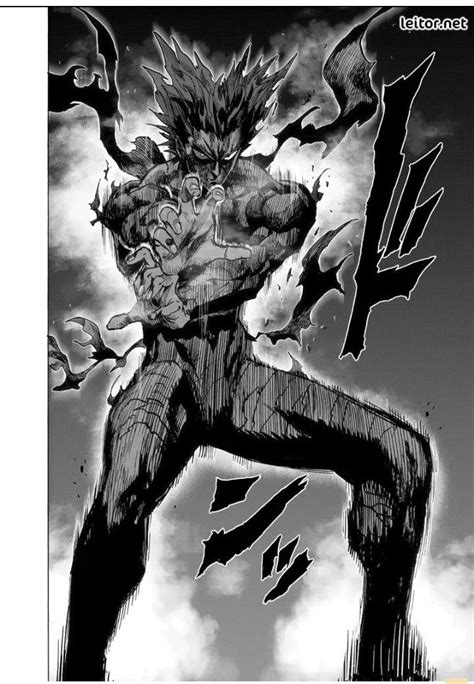 Manga One Punch Man Saitama Vs Garou
