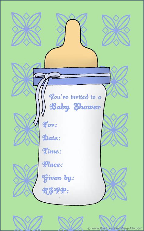 Free Printable Baby Shower Templates Boy Home Design Ideas